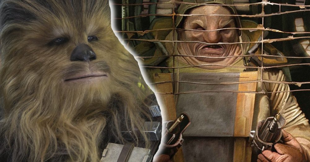 escena eliminada star wars vii el despertar de la fuerza chewbacca vs unkar plutt