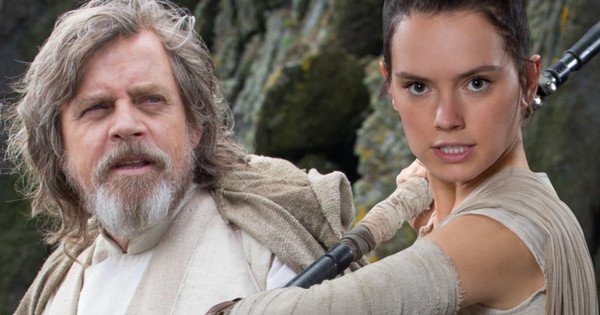 nuevo look de luke y rey en star wars episodio viii