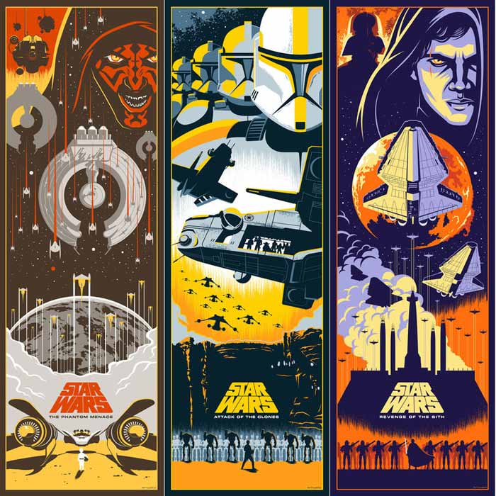 poster ineditos precuelas star wars