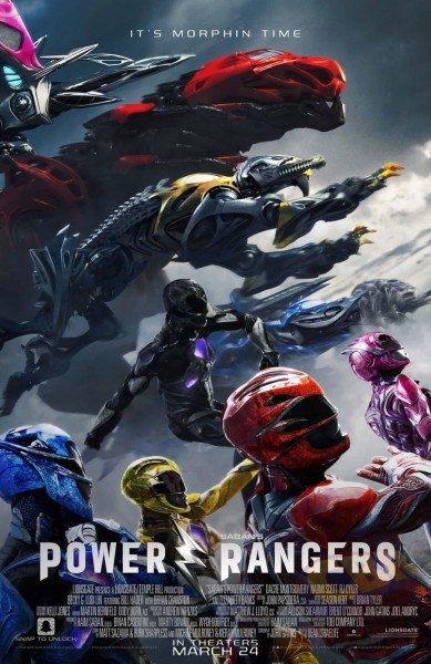 póster final de power rangers