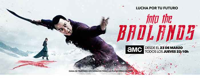 póster en horizontal de la segunda temporada de 'into the badlands'