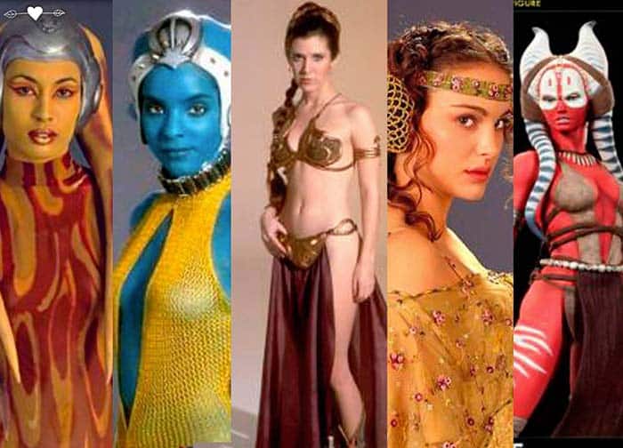 star wars personajes femeninos