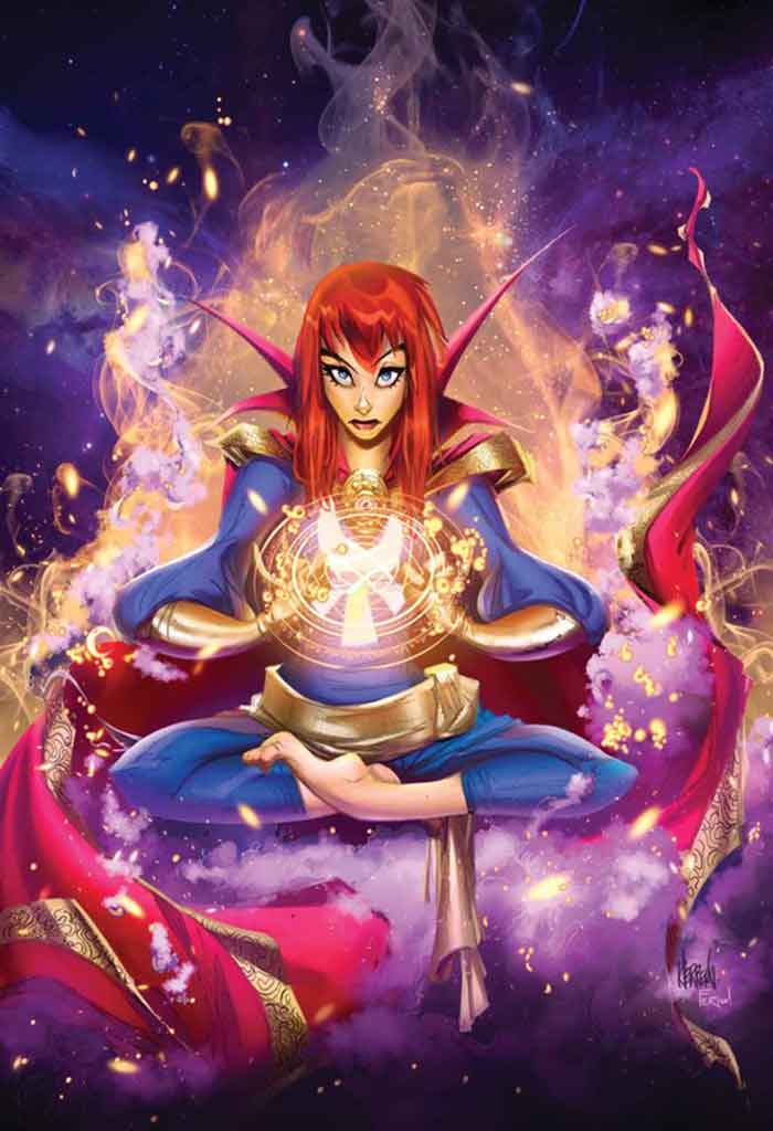 mary jane watson se convierte en todos los superhéroes de marvel