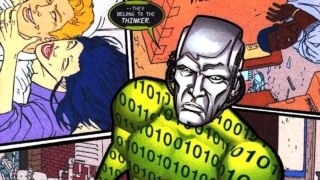 the flash devoe thinker cinemascomic