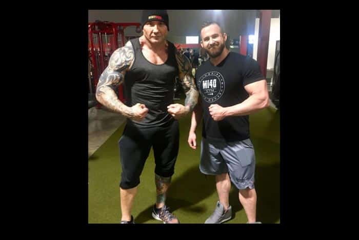 primera imagen de drax en el rodaje de 'vengadores: infinity war'