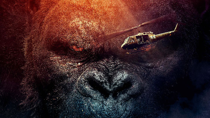 ¡king kong en su trono! el increíble arte conceptual de 'kong: skull island (la isla calavera)' nos enseña al legendario monstruo de warner con unos abrumadores diseños