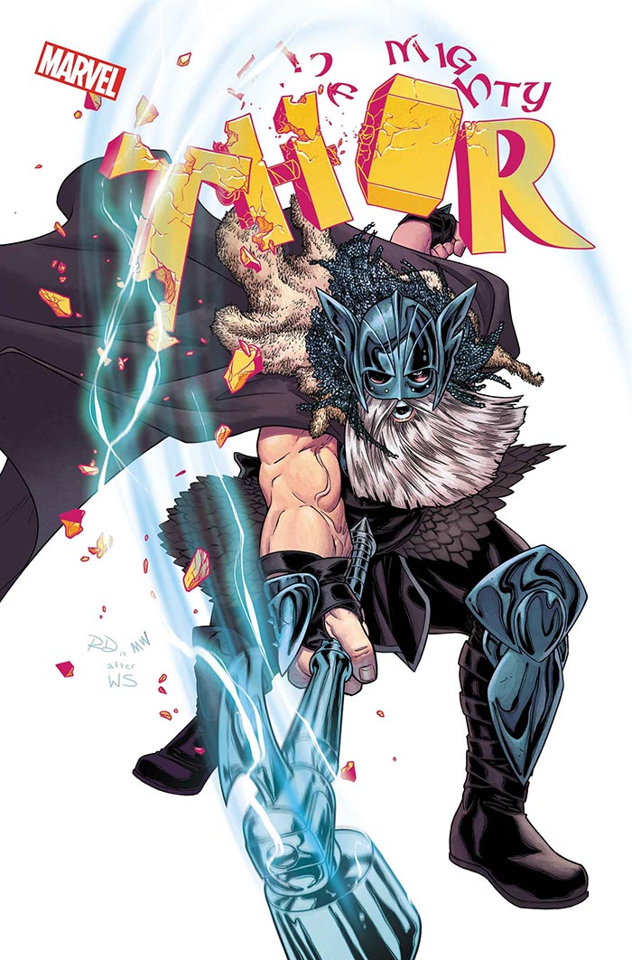 el revolucionario aspecto del nuevo thor de los cómics de marvel