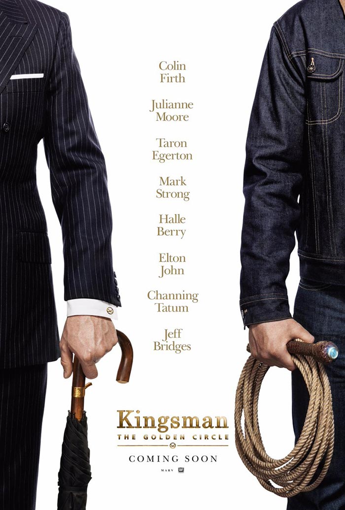 sinopsis de 'kingsman: el círculo dorado' y primer póster oficial