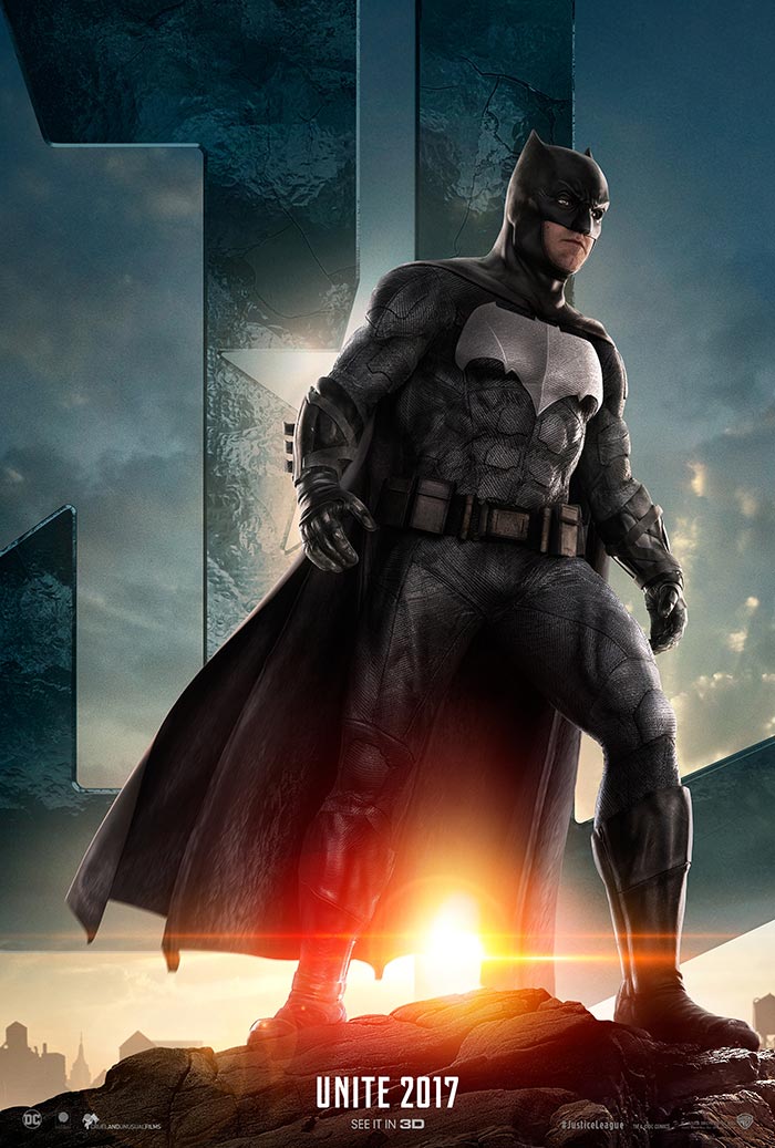 poster de batman en la liga de la justicia 2017