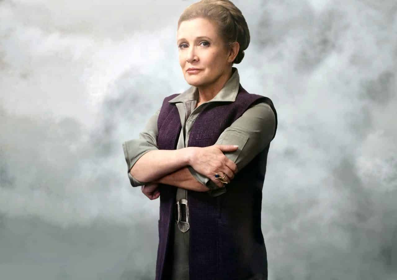 carrie fisher leia organa