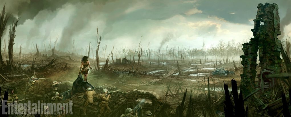 concept art de wonder woman