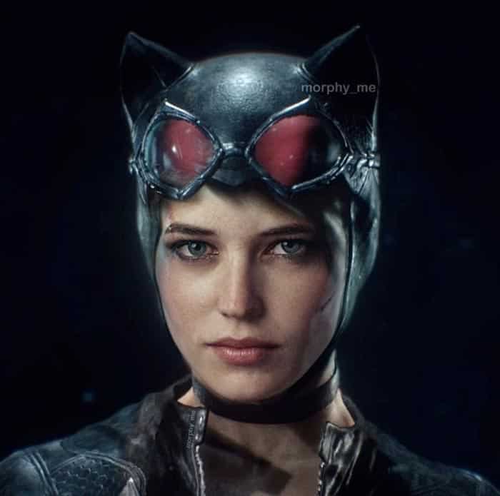 así sería eva green como catwoman en 'gotham city sirens'