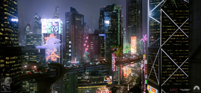 concept art ghost in the shell