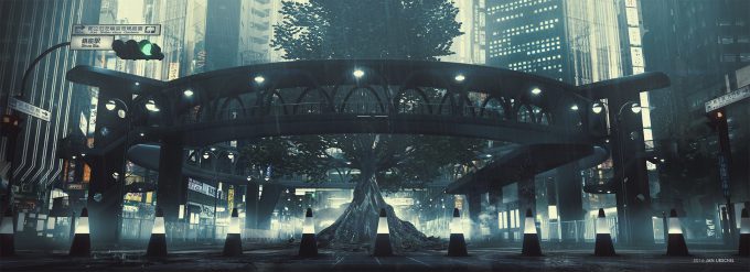 ghost in the shell concept art