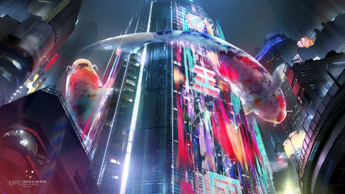ghost in the shell concept art