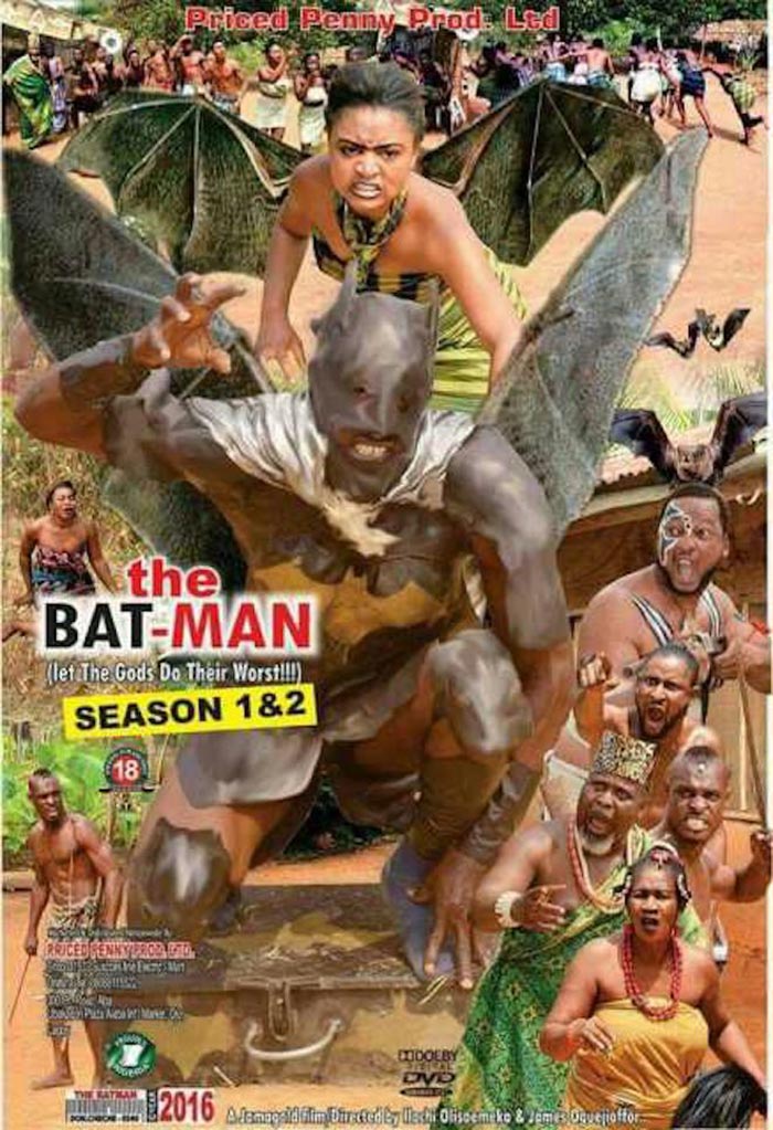 con todos ustedes llega... ¡el batman nigeriano!