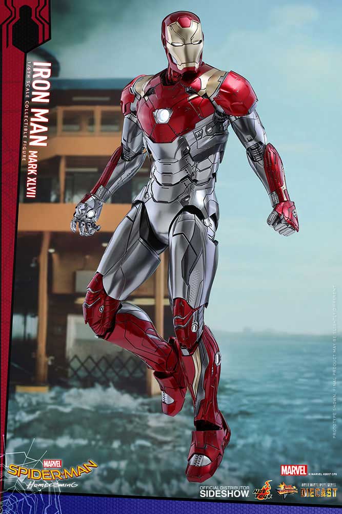 nueva armadura de iron man en 'spider-man: homecoming'