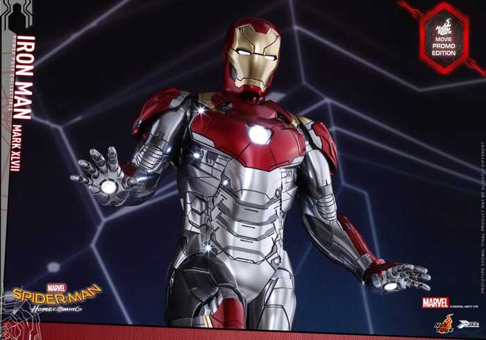 nueva armadura de iron man en 'spider-man: homecoming'