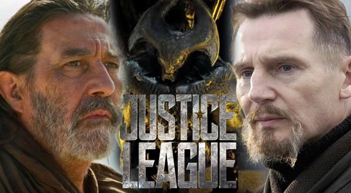 liam neeson ayudó a interpretar al villano de la 'liga de la justicia'