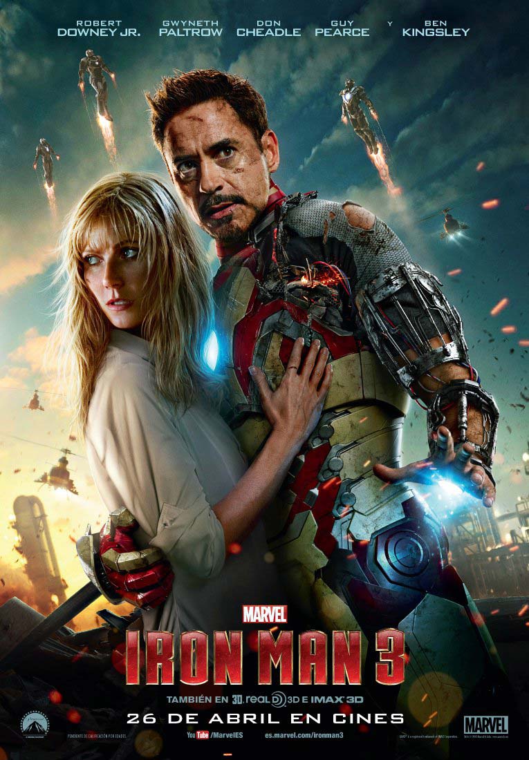 poster de iron man 3