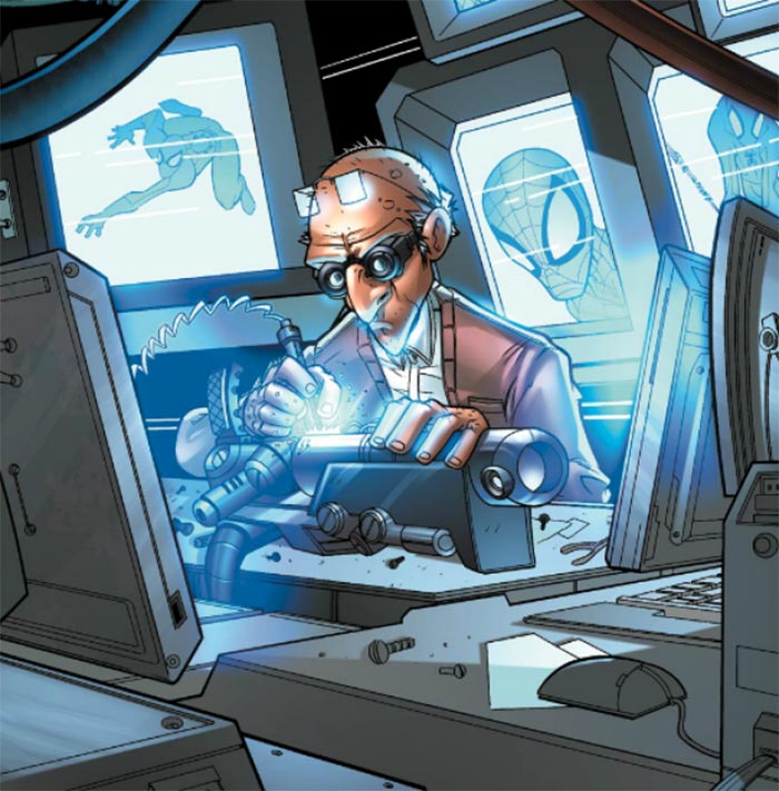 chapucero, villano de spider-man en los cómics de marvel