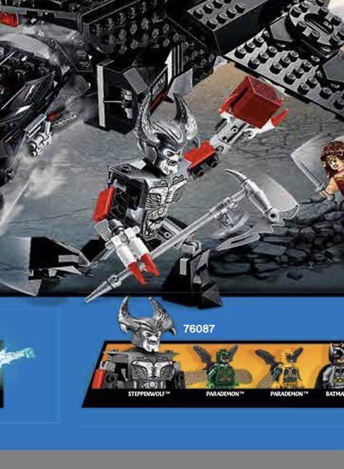lego revela el aspecto de steppenwolf en la 'liga de la justicia'
