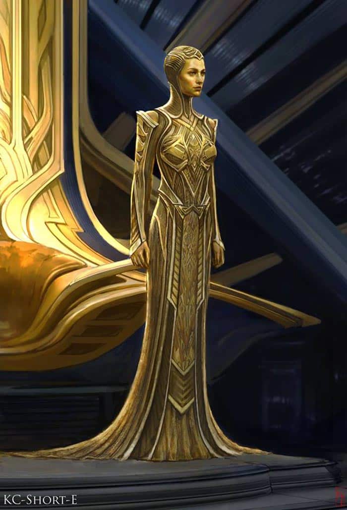 diseños alternativos de los villanos de 'guardianes de la galaxia vol. 2'