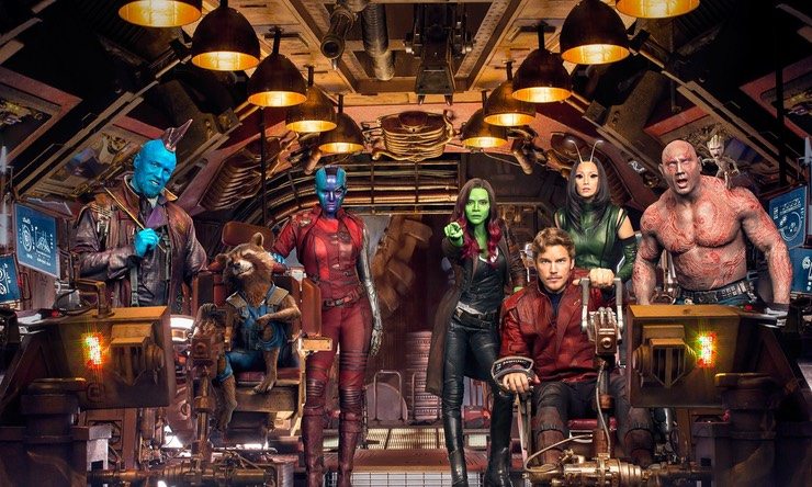 imagen de grupo de guardianes de la galaxia vol 2