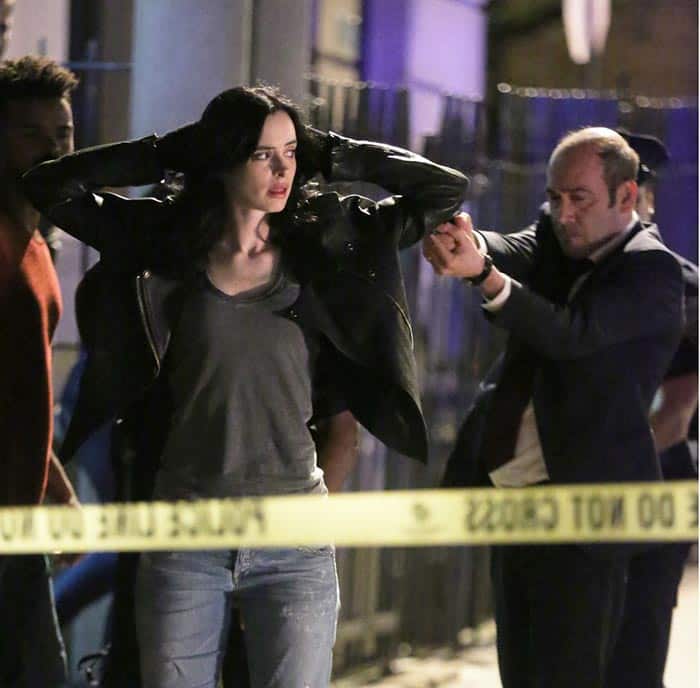 problemas para jessica jones en las imágenes de la segunda temporada