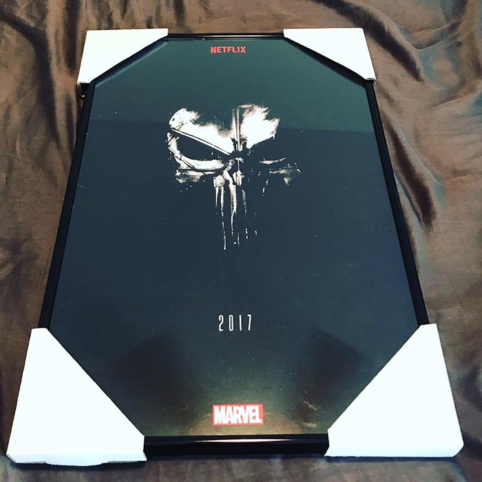 póster oficial de 'the punisher'