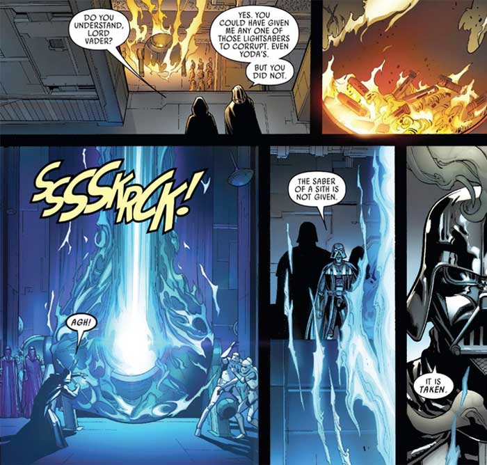 star wars: revelado por qué los sith siempre llevan sables de luz rojos