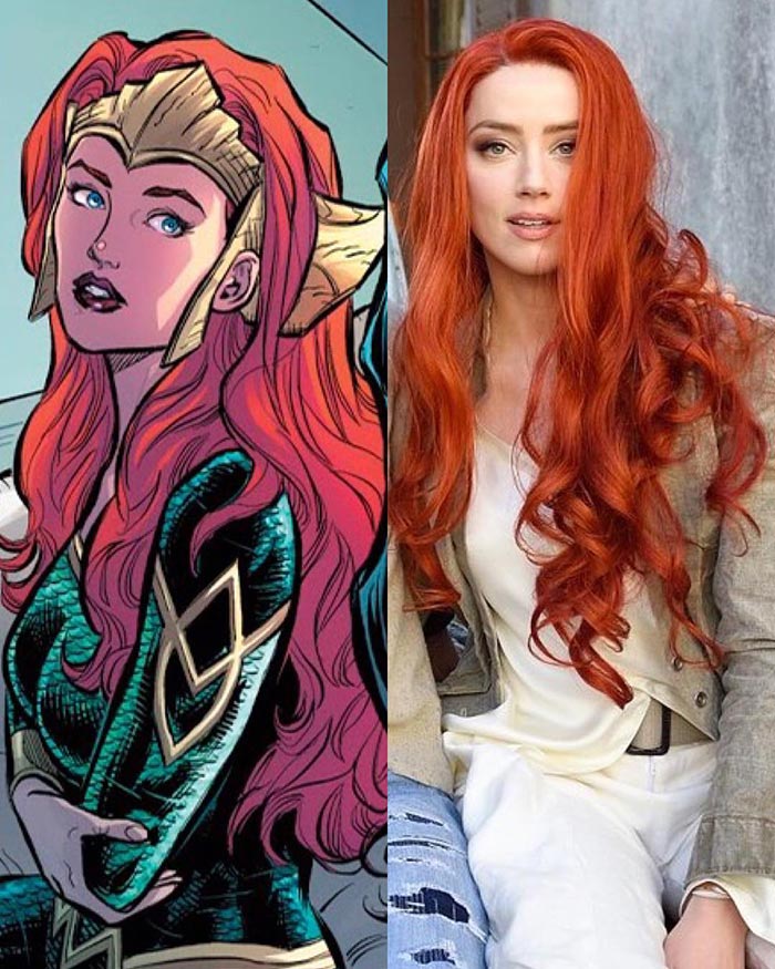 mera - amber heard en aquaman