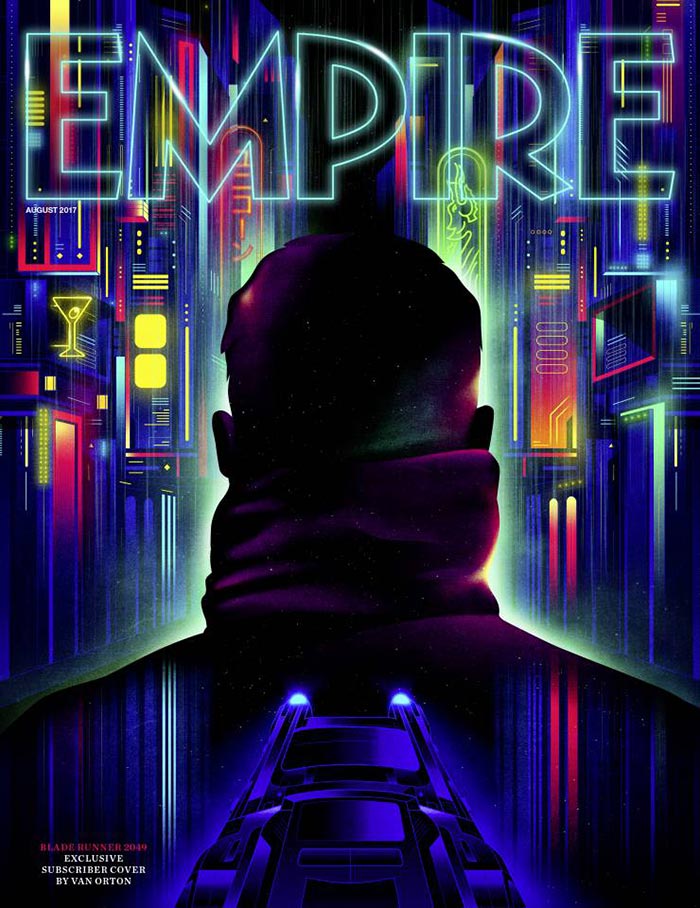 portada de empire con blade runner 2049