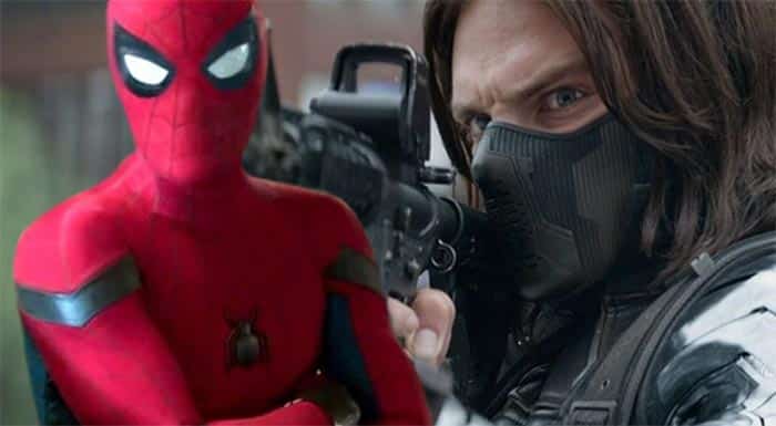 soldado de invierno en spider-man: homecoming (2017)