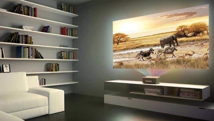 pantallas de proyección