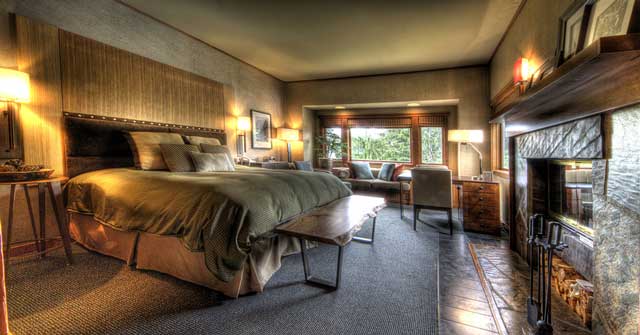 salish lodge spa interior