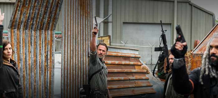 the walking dead episodio 8x01 rick lincoln