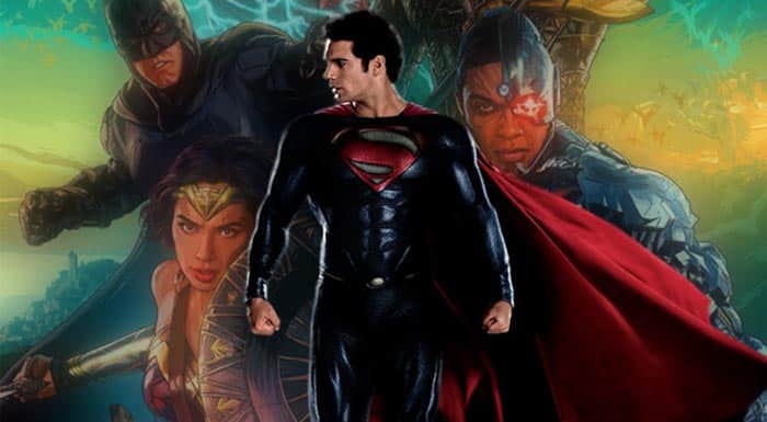 superman en la liga de la justicia (2017)