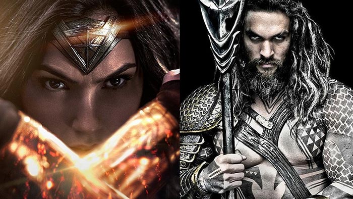 liga de la justicia: escena eliminada de wonder woman y aquaman