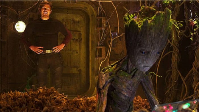 teenage groot in guardians of the galaxy vol 2