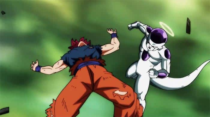 el mejor momento de dragon ball super