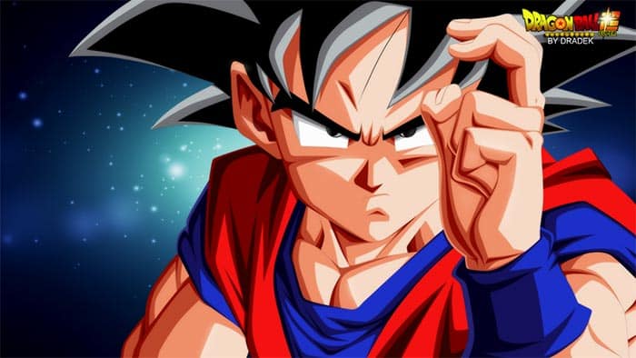 goku en dragon ball super