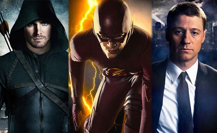 crossover de gotham con the flash, arrow y el arrowverso