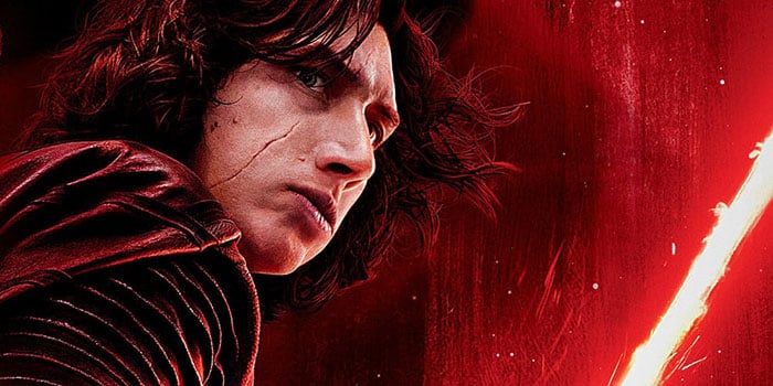 kylo ren en star wars: los últimos jedi