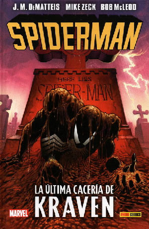 portada de spider-man la última cacería de kraven