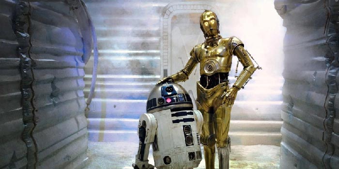 star wars cine c3po r2d2