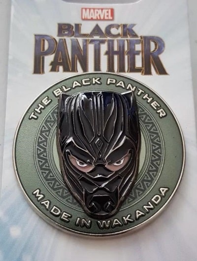 black panther marvel disney pin