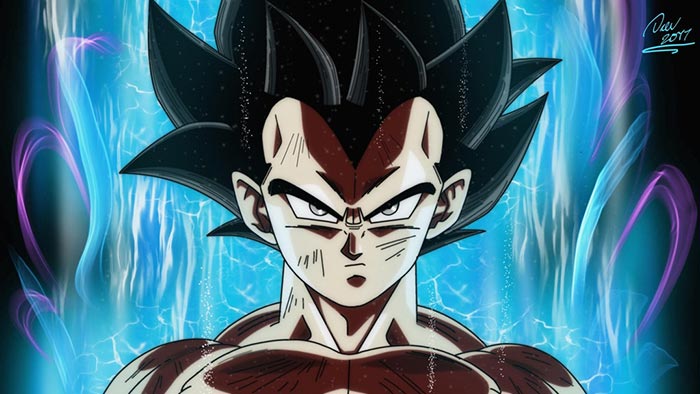 vegeta en dragon ball super