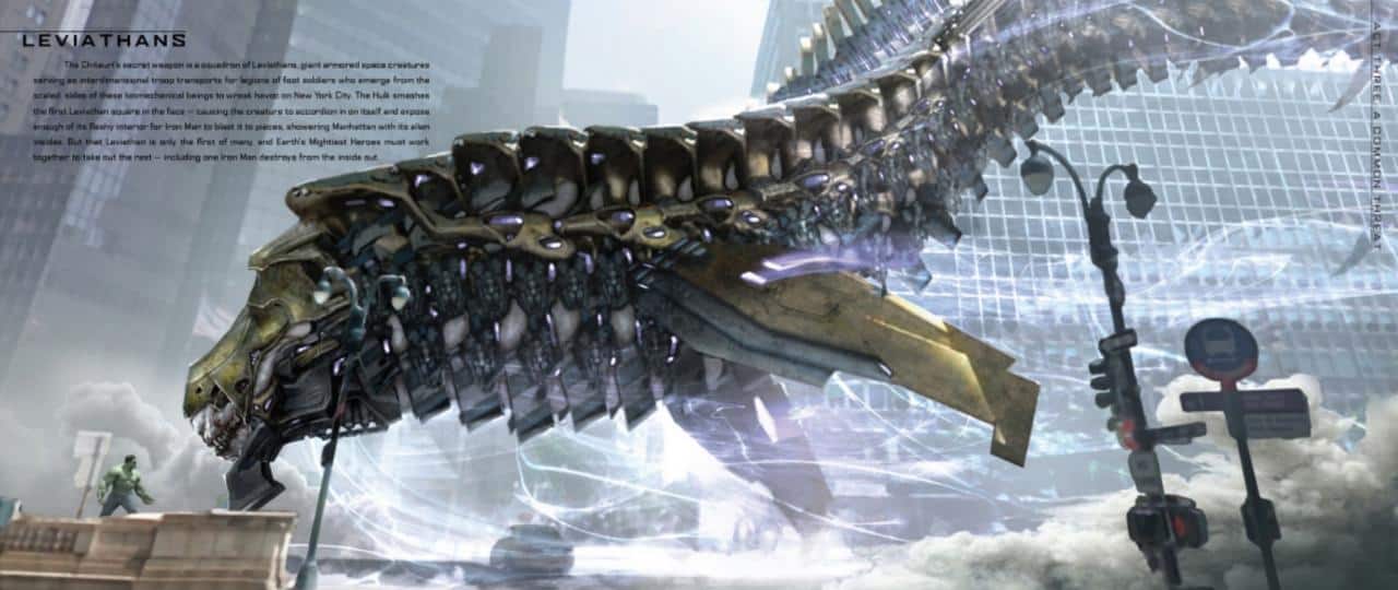 concept art los vengadores