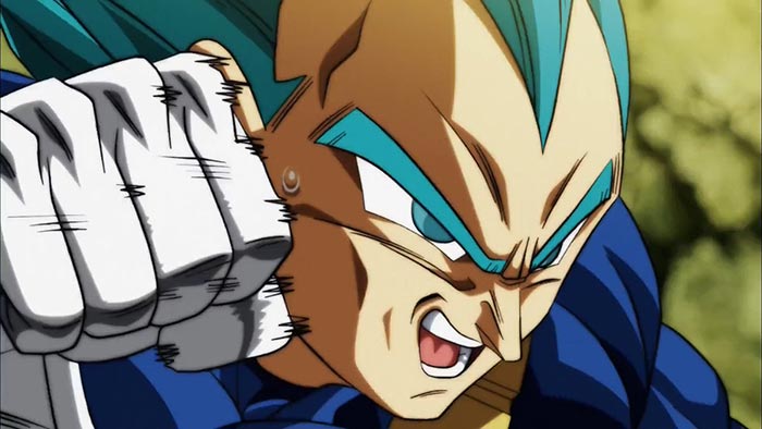 el suicidio de vegeta en dragon ball super